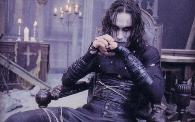 Brandon Lee as The Crow